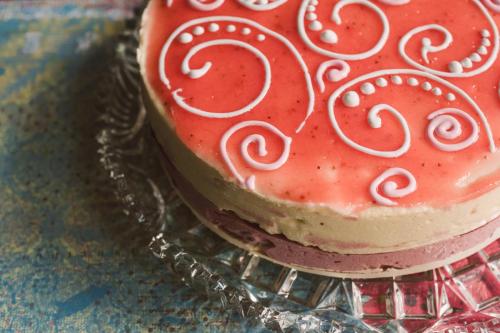 Strawberry Ice Cream Cake