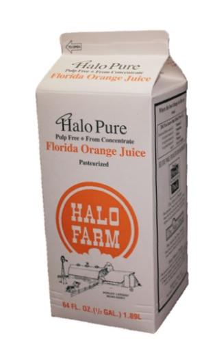 Halo Pure Florida Orange Juice From Concentrate
